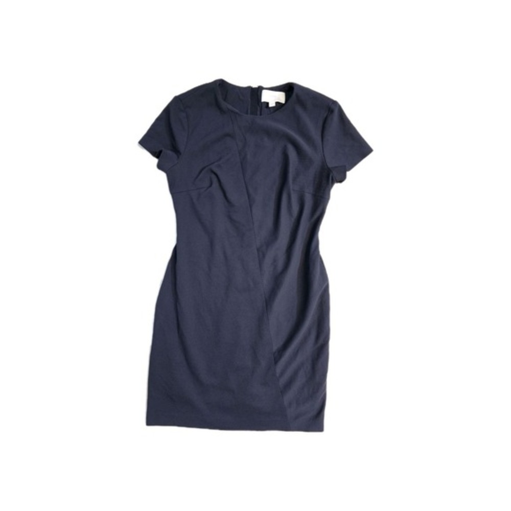 Hugo Boss Women's  Midi Dress Navy Blue‎ Pancil 12